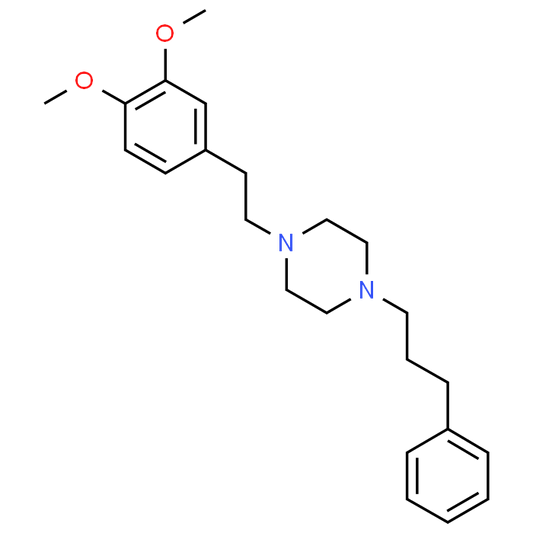 1-(3,4-Dimethoxyphenethyl)-4-(3-phenylpropyl)piperazine