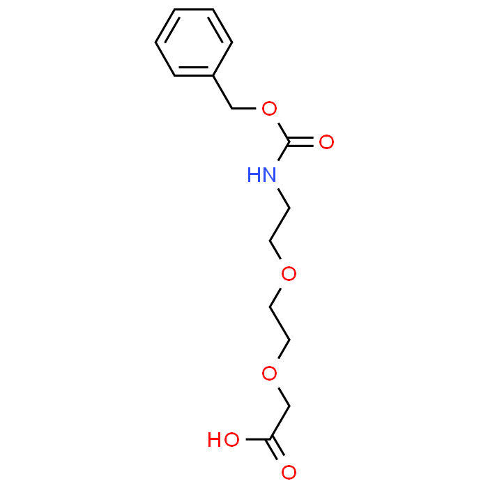 3-Oxo-1-phenyl-2,7,10-trioxa-4-azadodecan-12-oic acid