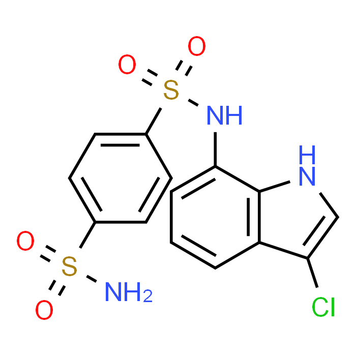 N-(3-Chloro-1H-indol-7-yl)benzene-1,4-disulfonamide