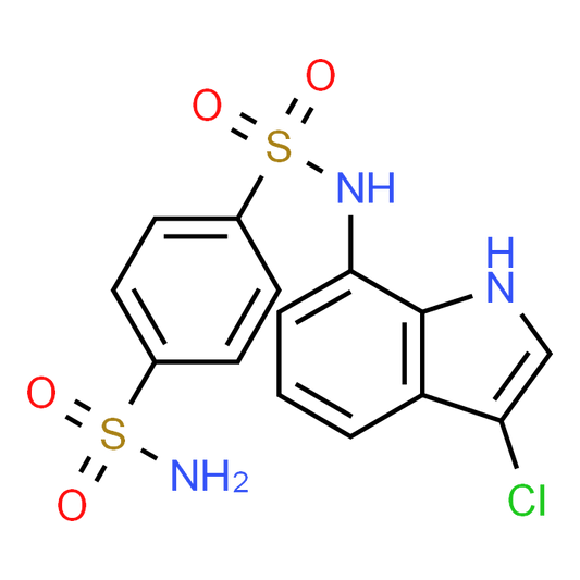 N-(3-Chloro-1H-indol-7-yl)benzene-1,4-disulfonamide