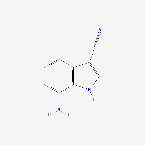 7-Amino-1H-indole-3-carbonitrile