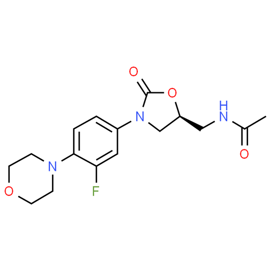 (S)-N-((3-(3-fluoro-4-morpholinophenyl)-2-oxooxazolidin-5-yl)methyl)acetamide