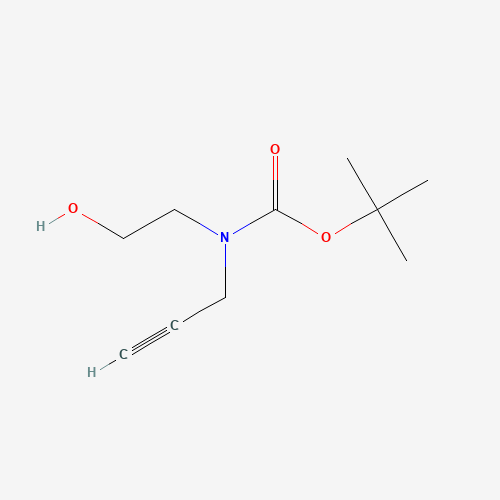 tert-Butyl (2-hydroxyethyl)(prop-2-yn-1-yl)carbamate