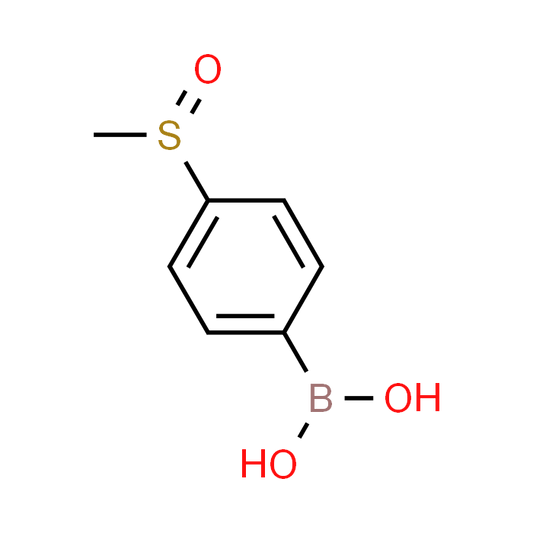 (4-(Methylsulfinyl)phenyl)boronic acid