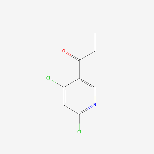 1-(4,6-Dichloropyridin-3-yl)propan-1-one