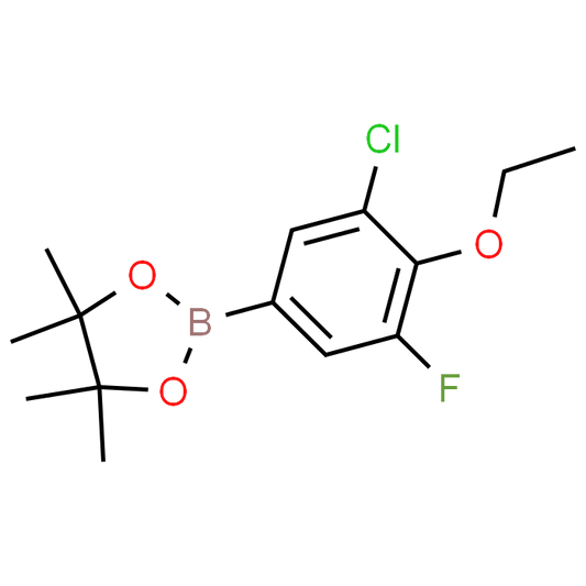 2-(3-Chloro-4-ethoxy-5-fluorophenyl)-4,4,5,5-tetramethyl-1,3,2-dioxaborolane