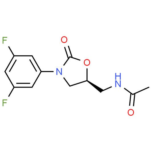 (S)-N-((3-(3,5-Difluorophenyl)-2-oxooxazolidin-5-yl)methyl)acetamide