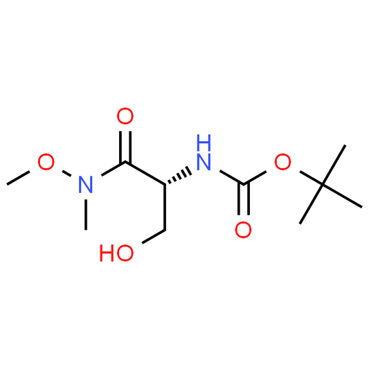 (R)-tert-Butyl (3-hydroxy-1-(methoxy(methyl)amino)-1-oxopropan-2-yl)carbamate