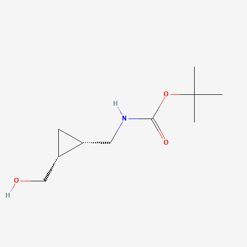 rel-tert-Butyl (((1R,2S)-2-(hydroxymethyl)cyclopropyl)methyl)carbamate