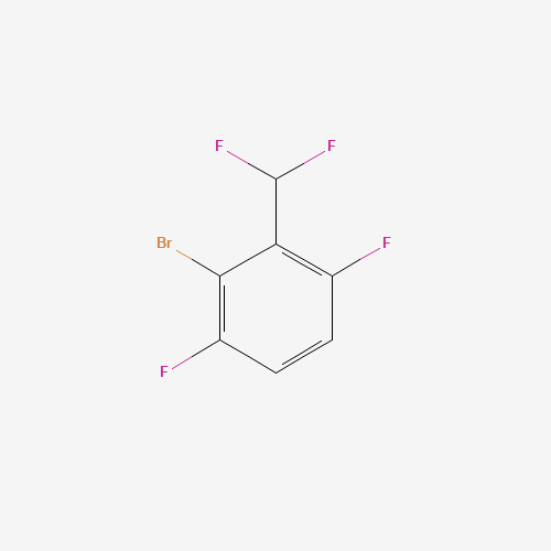 2-Bromo-3-(difluoromethyl)-1,4-difluorobenzene