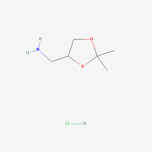 (2,2-Dimethyl-1,3-dioxolan-4-yl)methanamine hydrochloride