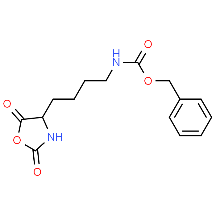 (S)-Benzyl (4-(2,5-dioxooxazolidin-4-yl)butyl)carbamate