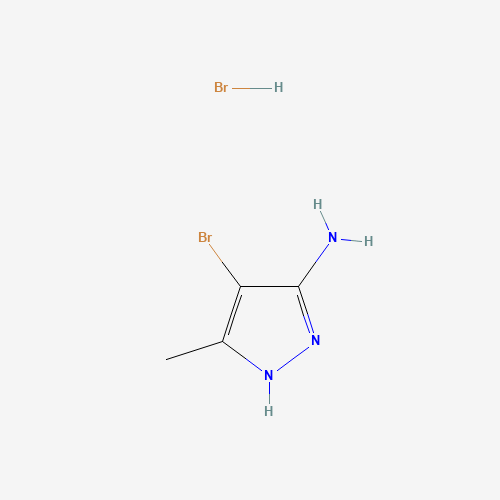 4-Bromo-3-methyl-1H-pyrazol-5-amine hydrobromide