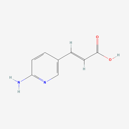 (E)-3-(6-Aminopyridin-3-yl)acrylic acid