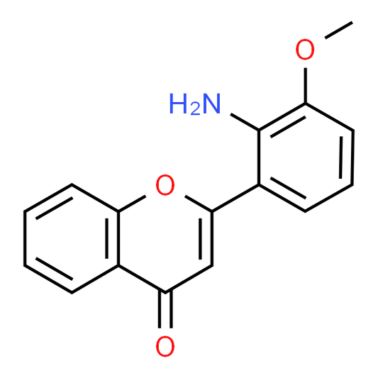 2-(2-Amino-3-methoxyphenyl)-4H-chromen-4-one