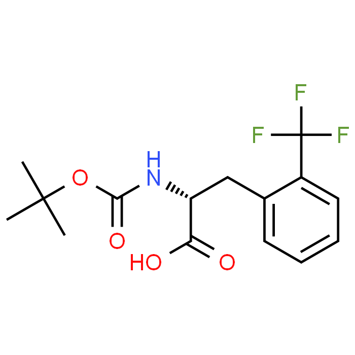 (S)-2-((tert-Butoxycarbonyl)amino)-3-(2-(trifluoromethyl)phenyl)propanoic acid