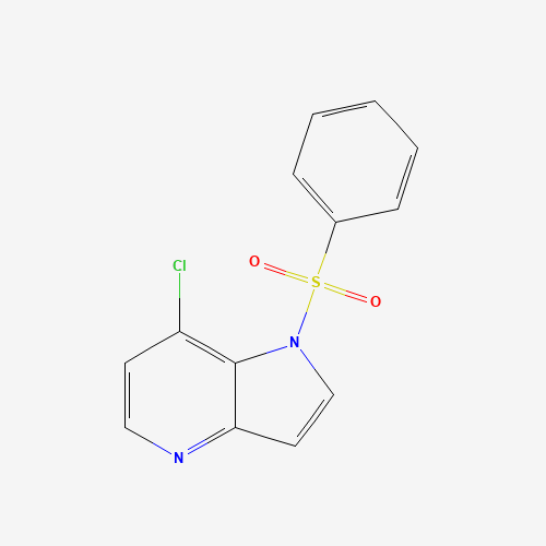 1-(benzenesulfonyl)-7-chloro-1H-pyrrolo[3,2-b]pyridine