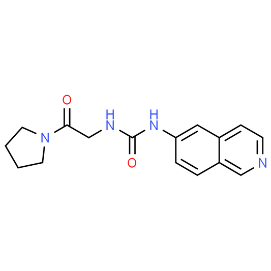 1-(Isoquinolin-6-yl)-3-(2-oxo-2-(pyrrolidin-1-yl)ethyl)urea