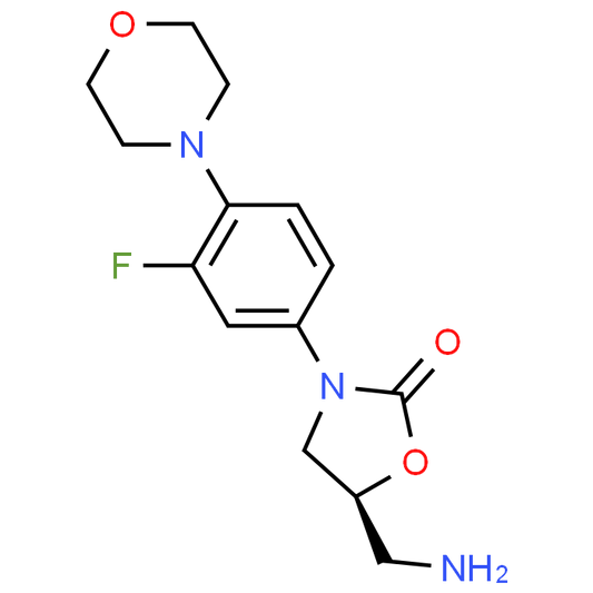 (S)-5-(Aminomethyl)-3-(3-fluoro-4-morpholinophenyl)oxazolidin-2-one