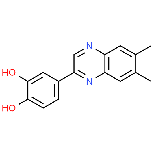 4-(6,7-Dimethylquinoxalin-2-yl)benzene-1,2-diol