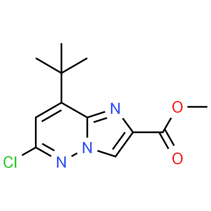 Methyl 8-(tert-butyl)-6-chloroimidazo[1,2-b]pyridazine-2-carboxylate