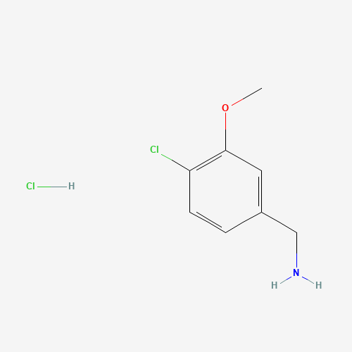 (4-Chloro-3-methoxyphenyl)methanamine hydrochloride