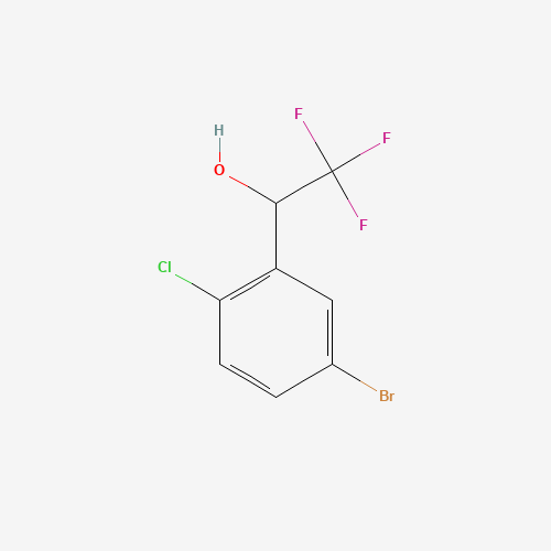 1-(5-Bromo-2-chlorophenyl)-2,2,2-trifluoroethan-1-ol