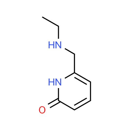 6-((Ethylamino)methyl)pyridin-2(1H)-one