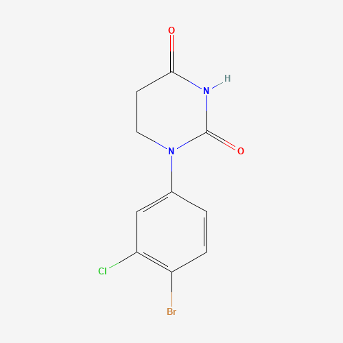 1-(4-Bromo-3-chlorophenyl)dihydropyrimidine-2,4(1H,3H)-dione