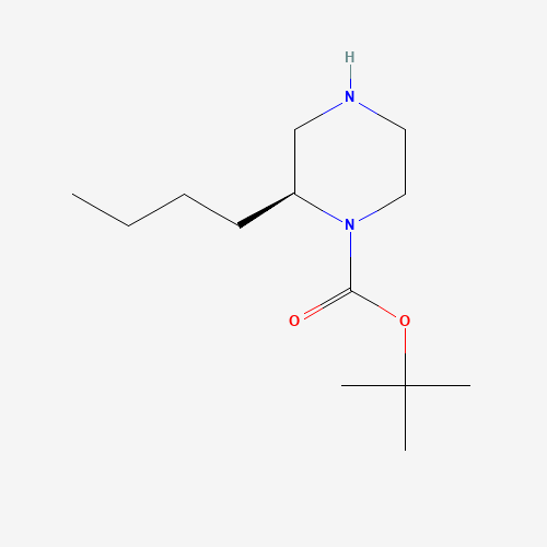 (S)-tert-Butyl 2-butylpiperazine-1-carboxylate