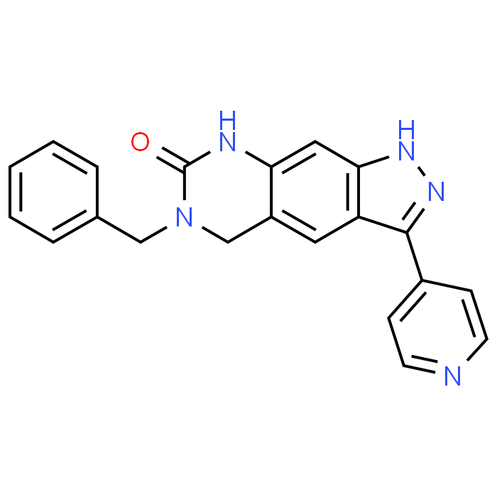 6-Benzyl-3-(pyridin-4-yl)-5,6-dihydro-1H-pyrazolo[4,3-g]quinazolin-7(8H)-one