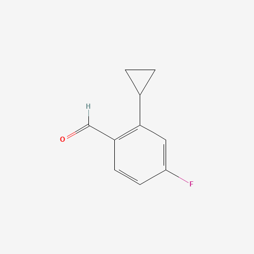 2-Cyclopropyl-4-fluorobenzaldehyde