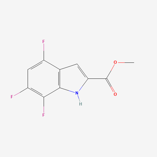 Methyl 4,6,7-trifluoro-1H-indole-2-carboxylate