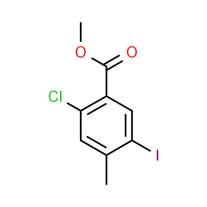 2-CHloro-5-iodo-4-methyl-benzoic acid methyl ester