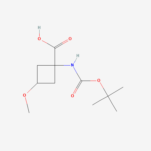 1-((tert-Butoxycarbonyl)amino)-3-methoxycyclobutane-1-carboxylic acid