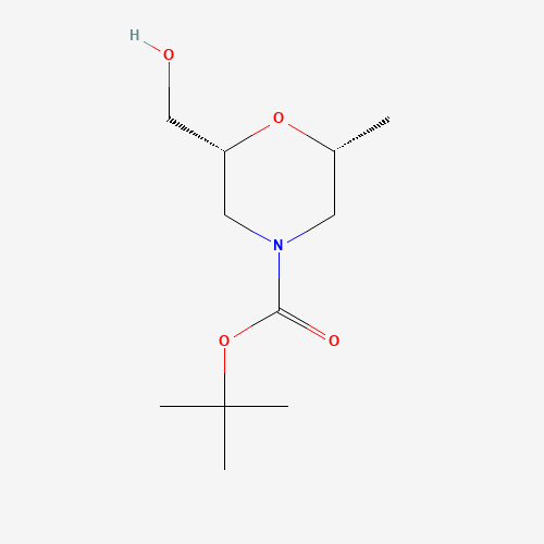 (2R,6R)-tert-Butyl 2-(hydroxymethyl)-6-methylmorpholine-4-carboxylate