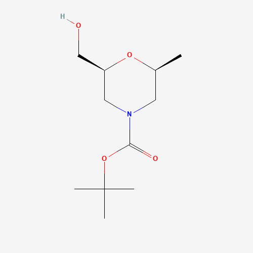 (2S,6S)-tert-Butyl 2-(hydroxymethyl)-6-methylmorpholine-4-carboxylate