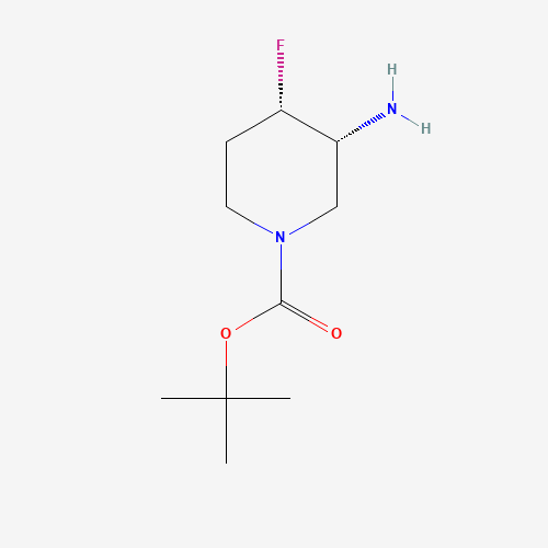 (3R,4S)-tert-Butyl 3-amino-4-fluoropiperidine-1-carboxylate