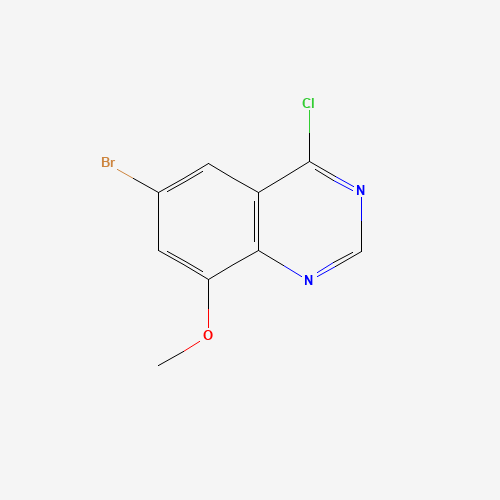 6-Bromo-4-chloro-8-methoxyquinazoline