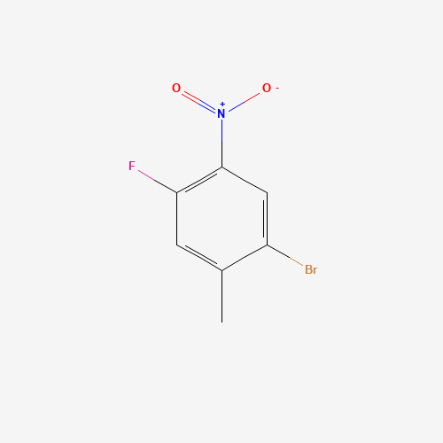 1-Bromo-4-fluoro-2-methyl-5-nitrobenzene