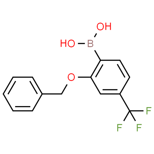 2-Benzyloxy-4-(trifluoromethyl)phenylboronic acid