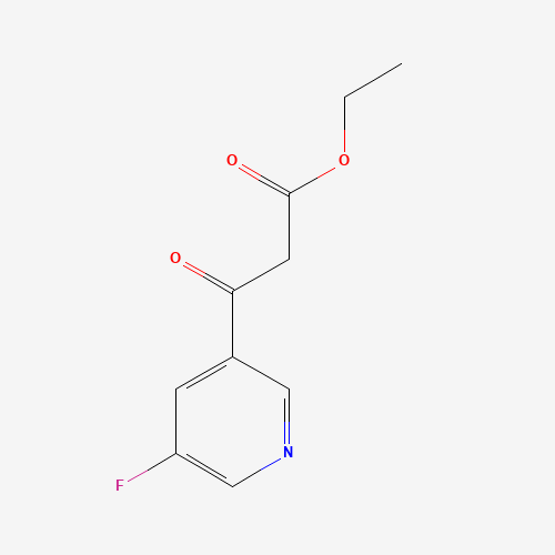 Ethyl 3-(5-fluoropyridin-3-yl)-3-oxopropanoate