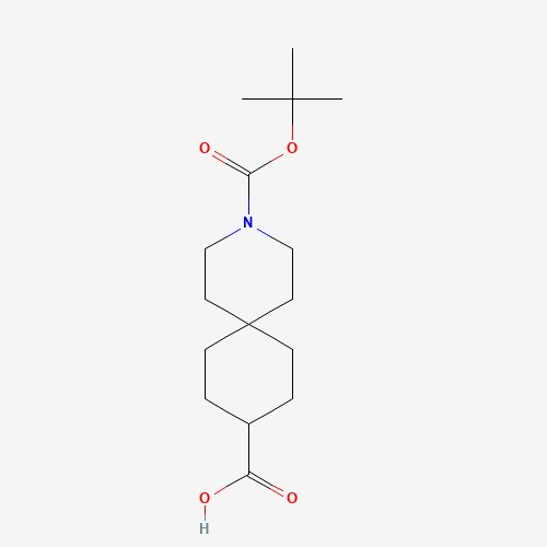 3-[(tert-butoxy)carbonyl]-3-azaspiro[5.5]undecane-9-carboxylic acid