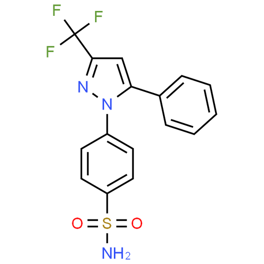 4-(5-Phenyl-3-(trifluoromethyl)-1H-pyrazol-1-yl)benzenesulfonamide