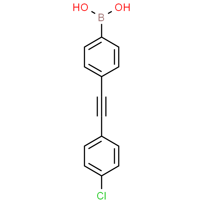 (4-((4-Chlorophenyl)ethynyl)phenyl)boronic acid