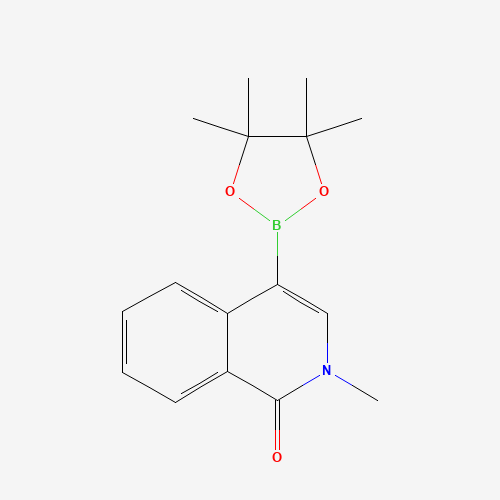2-Methyl-4-(4,4,5,5-tetramethyl-1,3,2-dioxaborolan-2-yl)isoquinolin-1(2H)-one