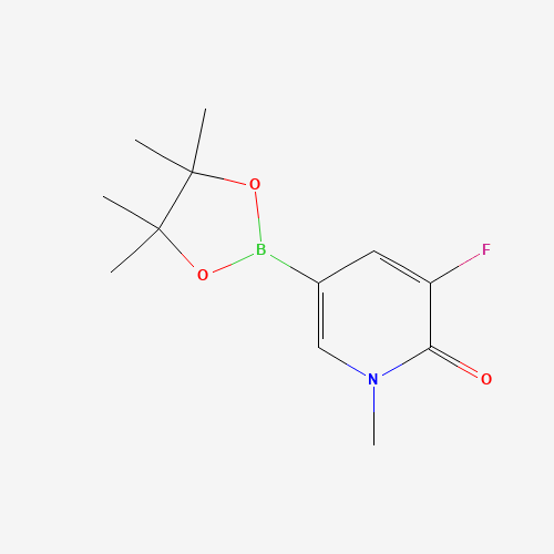 3-Fluoro-1-methyl-5-(4,4,5,5-tetramethyl-1,3,2-dioxaborolan-2-yl)pyridin-2(1H)-one