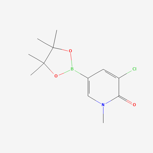 3-Chloro-1-methyl-5-(4,4,5,5-tetramethyl-1,3,2-dioxaborolan-2-yl)pyridin-2(1H)-one