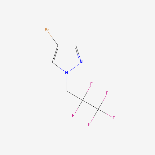 4-Bromo-1-(2,2,3,3,3-pentafluoropropyl)-1H-pyrazole