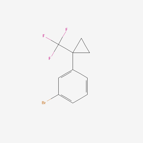1-Bromo-3-[1-(trifluoromethyl)cyclopropyl]benzene
